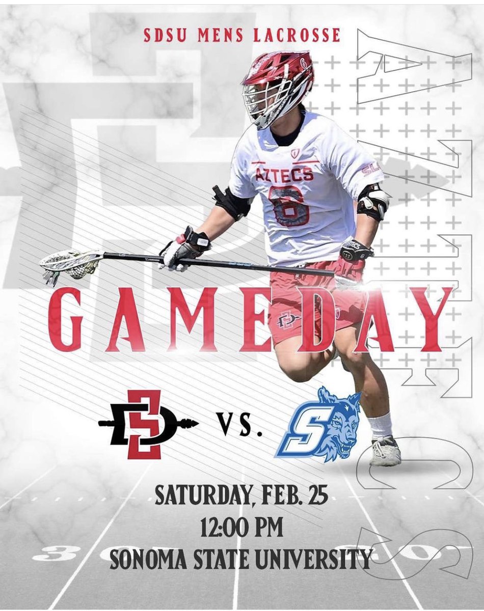 SDSULacrosse's tweet photo. Aztecs vs @NomaLax TODAY. Watch the game live here https://t.co/LK3qi8lH4P
@SLCLacrosse @MCLA #aztecMlax #slc #slc #wcll https://t.co/KrQv8Rt9mK
