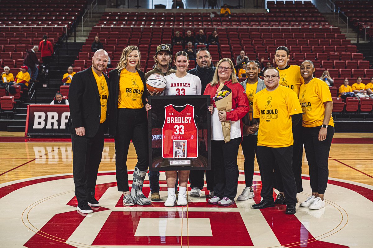 Bradley WBB tweet media