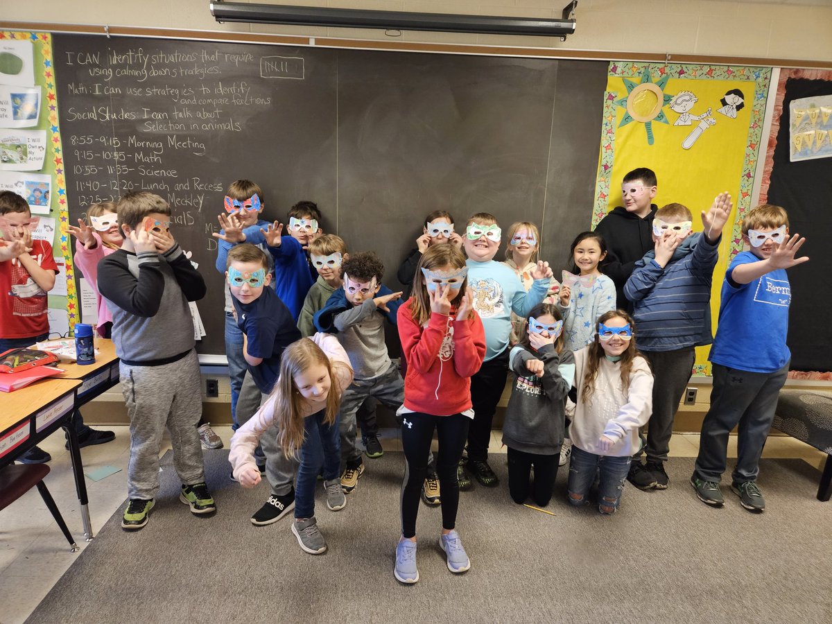 Super hero Monthly Motivator.