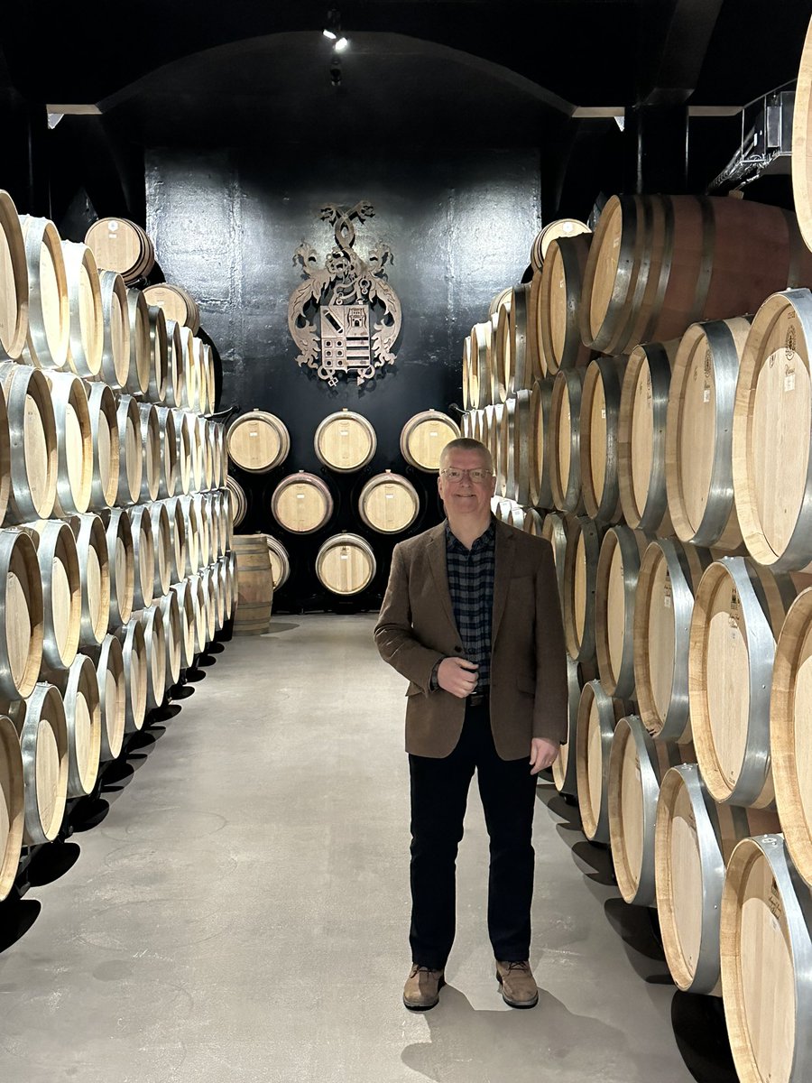 Fabulous visit to @QuintadoCrasto today with my good friend Seruca. Lovely lunch, informative tour, stunning wines. A great way to spend a cold day in The Douro. @winetravelerpt @Best_of_PT @saltofportugal @thewinesinger