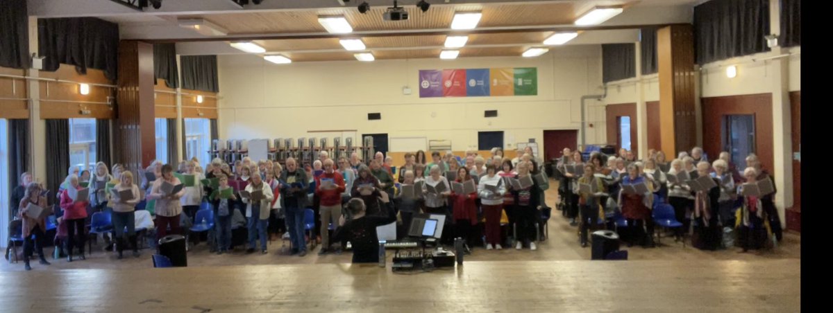 Super afternoon of singing!! Thank you to everyone who came! Sounded amazing!! ✨✨