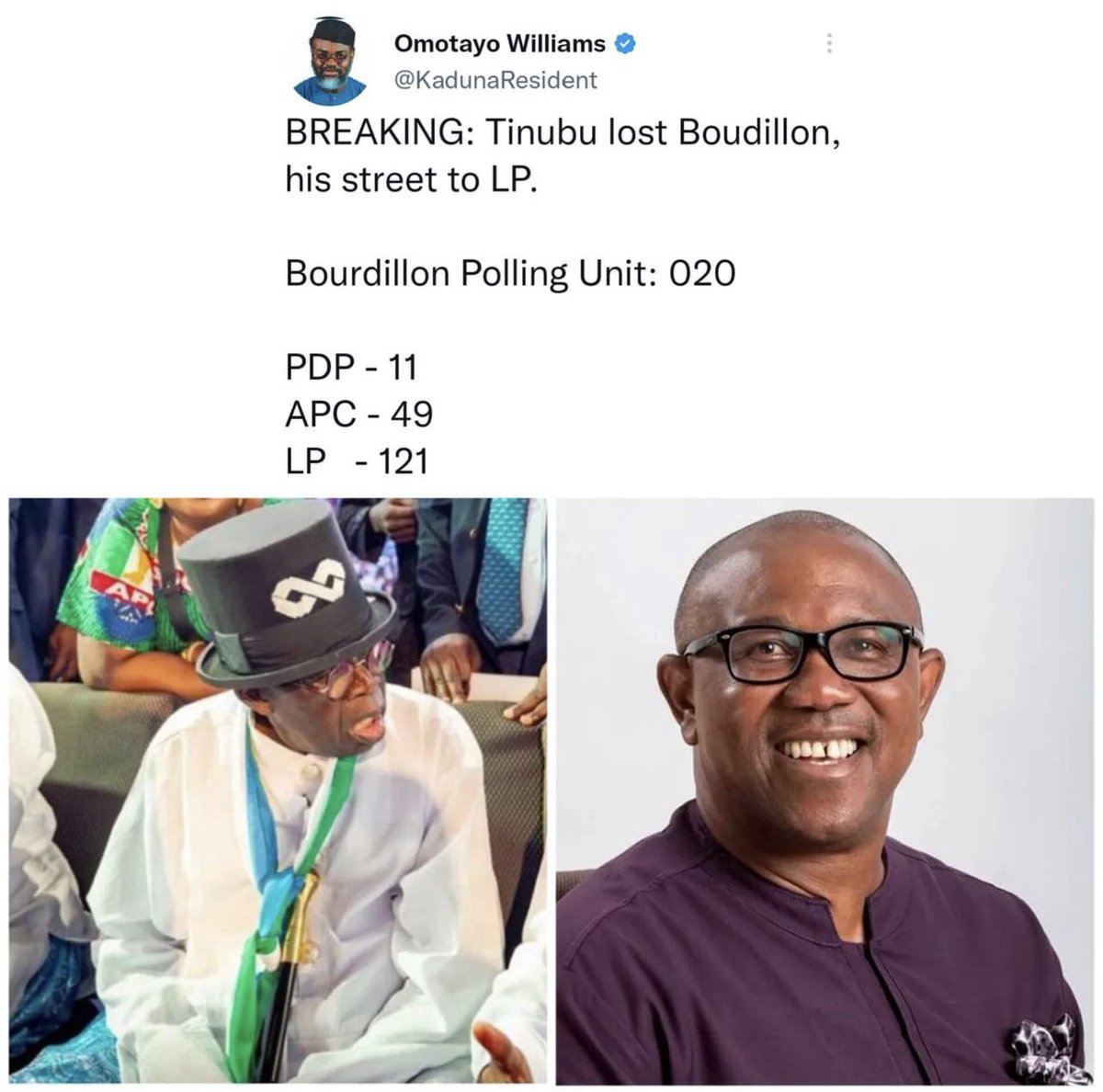 Baba dey shocked!