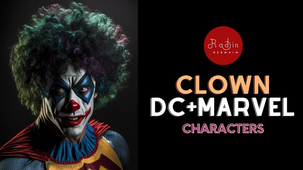 MukidiRadinson's tweet photo. Clown DC+Marvel

https://t.co/cofBm6mIoR https://t.co/STNyS4vf2n