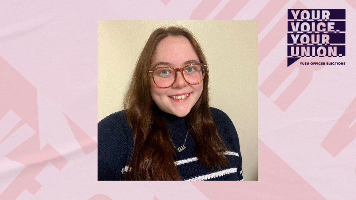 Let's get this ball rolling! Your Community and Wellbeing Officer is…. Hannah Nimmo, who has been elected for a second year, congrats Hannah! 🎊 #YUSUElections2023