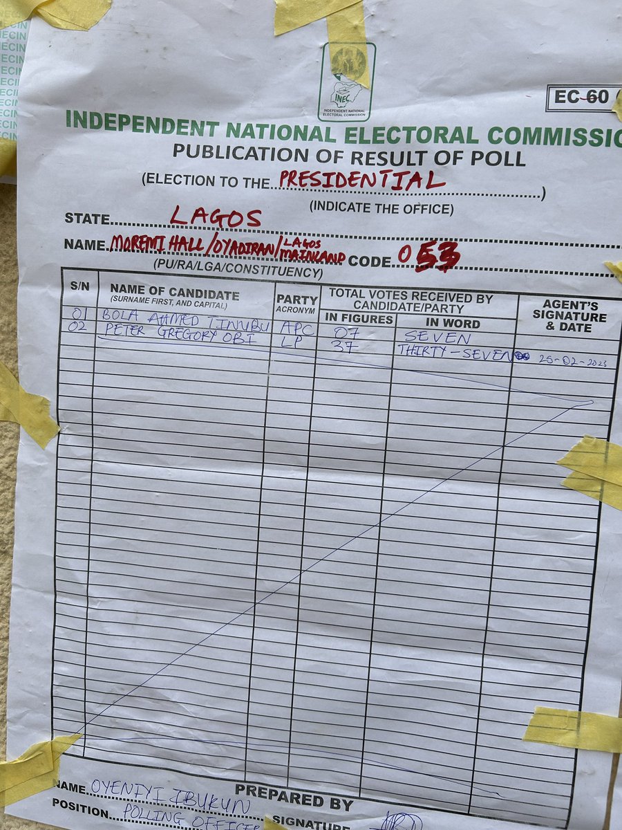 OpeAdeojo's tweet photo. My polling unit and surroundings #NigeriaDecides #NigeriaElections2023 #presidentialelection2023 https://t.co/nMEGUsCn3S