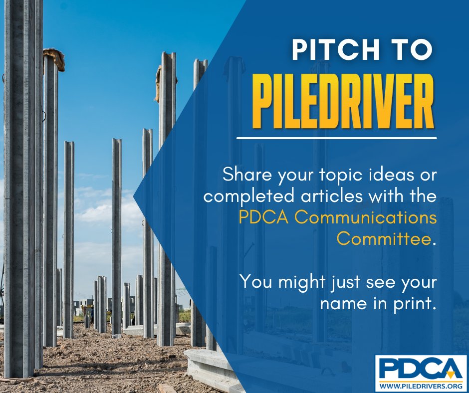 Pile Driving Contractors Association tweet media