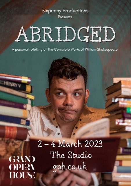 CathalJFerris_'s tweet photo. Abridged @gohbelfast is close to selling out!! Please make sure to book your tickets!! https://t.co/RLcIB5DeSv https://t.co/fAcEO8Nn38