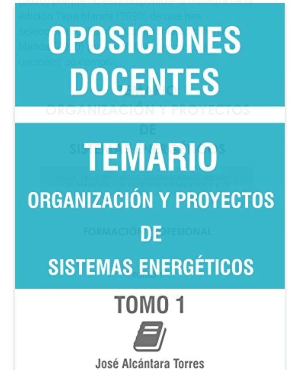 virtualprofe's tweet image. ¿Aún no tienes tu temario?
Formación Profesional
¡Encuentralo en amazon!
#fp
#oposicionesfp
#temarios