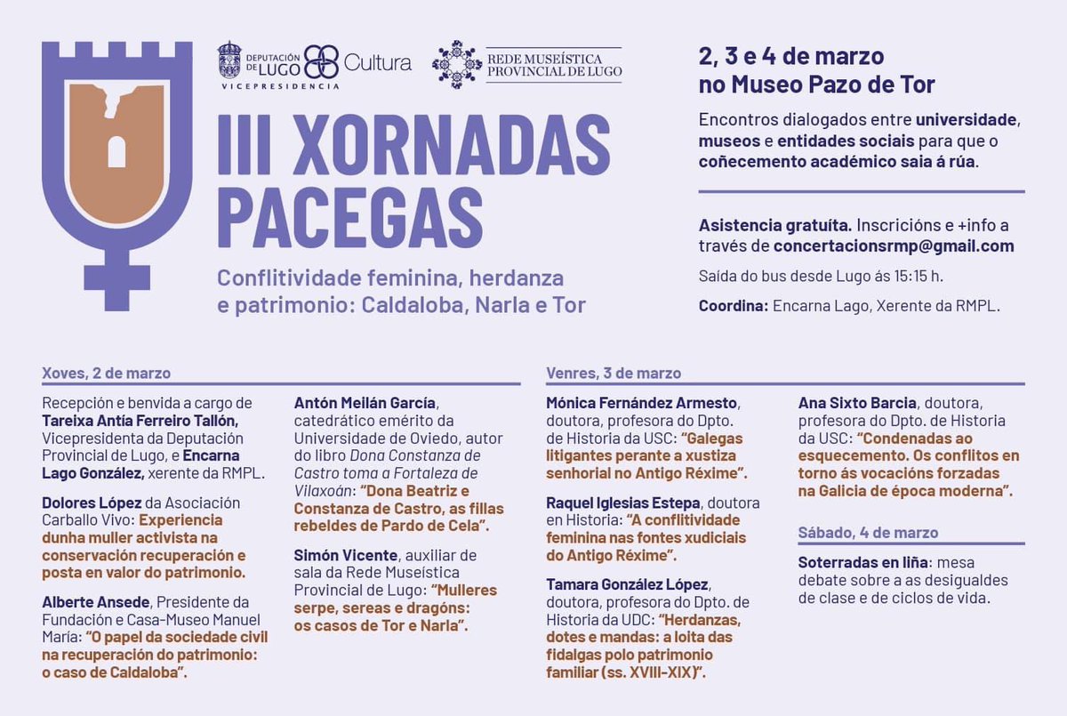 Rede Museística Provincial de Lugo tweet media