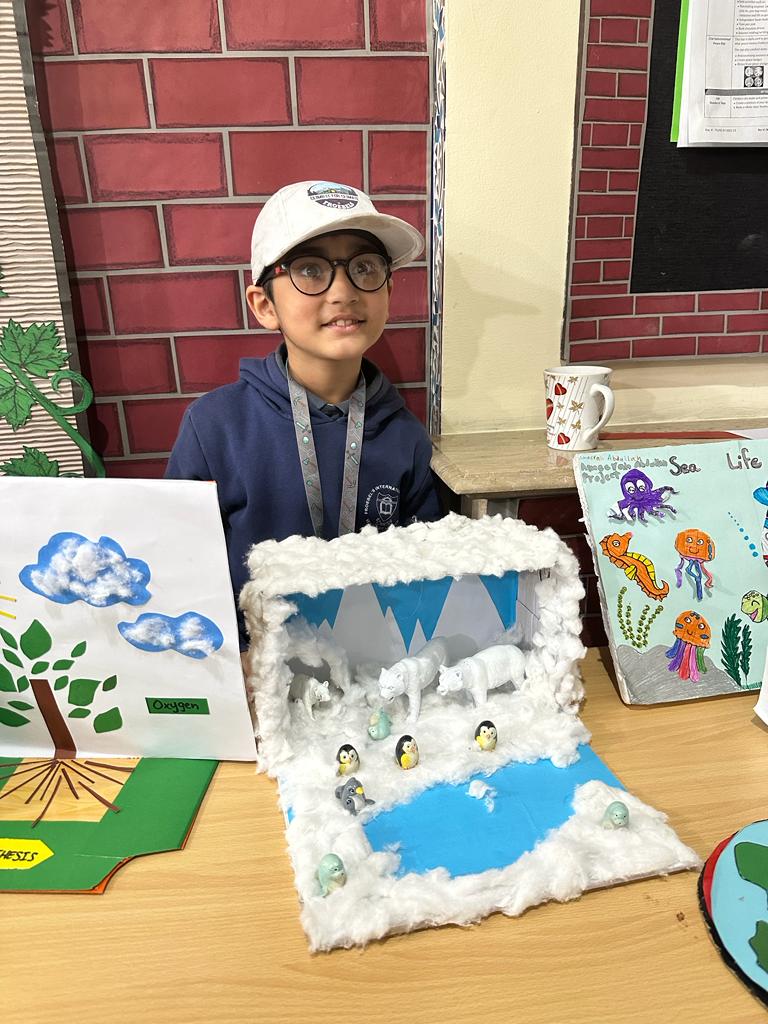 Froebels's tweet photo. Year 2 had an outstanding exit point presentation of the @The_IPC  unit Land, Sea, and Sky. The students presented their effort to raise awareness about how people are becoming responsible for the destruction of other species' habitat.
#Froebelians https://t.co/dU092m0XY3