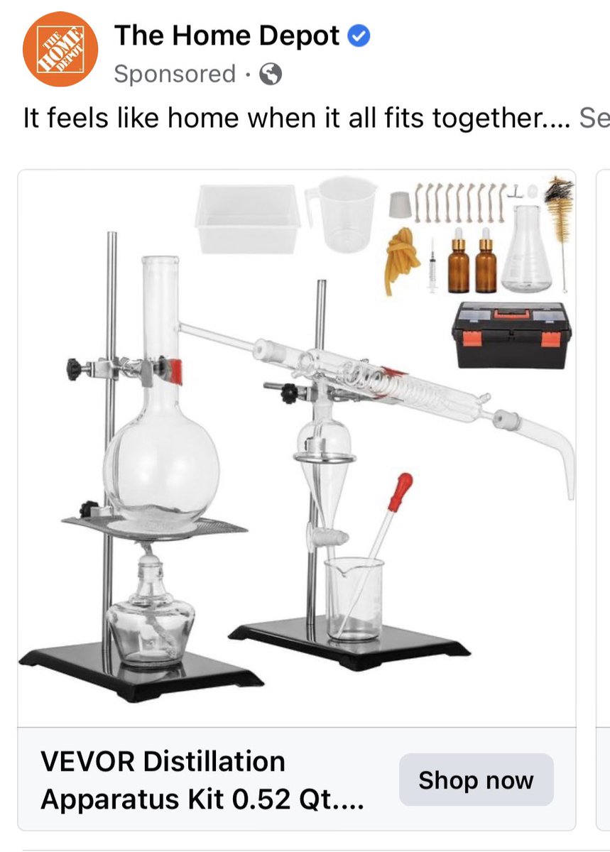 mattgilblezy's tweet image. Is @HomeDepot trying to sell me a #methlab?