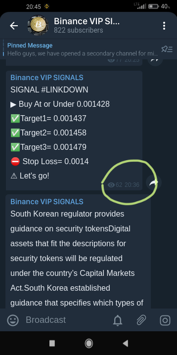 AndrewGriUK's tweet photo. SIGNAL #LINKDOWN
▶ Buy At or Under 0.001428
✅Target1= 0.001437
✅Target2= 0.001458
✅Target3= 0.001479
⛔ Stop Loss= 0.0014
⚠ Let's go!
Sometimes Holding is more profitable than trading
#SPOT #Bittrex #Exchanges
Take part of our wonderful group now, PM ME! https://t.co/ia1KjKYvlN