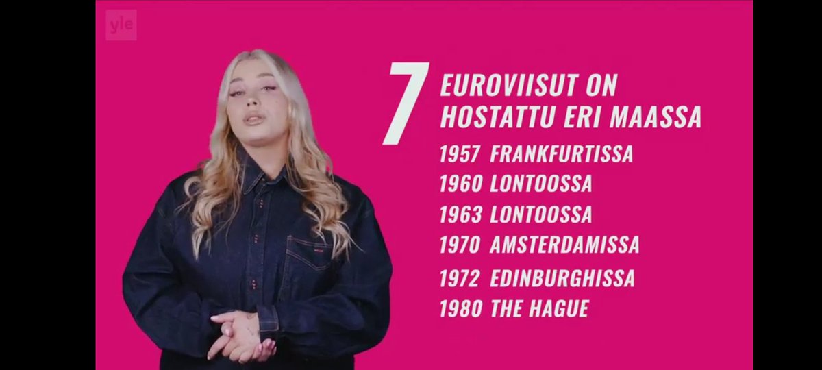 JNiittumaki's tweet photo. Vuonna 1980 viisut "hostattiin the haguessa" #umk23 https://t.co/mqaODJFePE