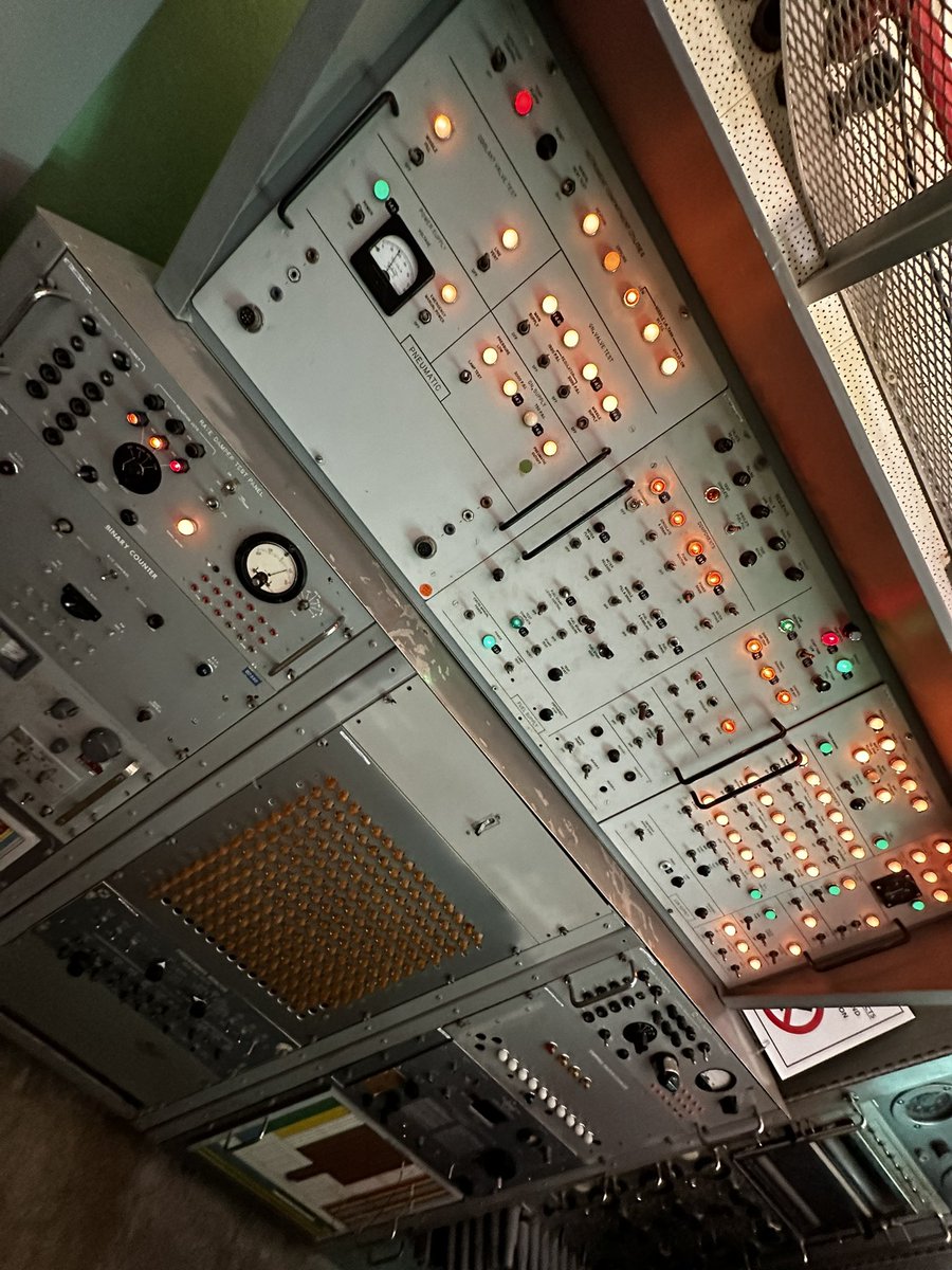 This place was like being in a Time Machine. Absolutely incredible the work that was done to launch rockets in the 50s. The most powerful computer was 12 bytes TWELVE BYTES #crew6 <a href="/NASASocial/">NASA Social Alumni</a> <a href="/NASAKennedy/">NASA's Kennedy Space Center</a> #complex26