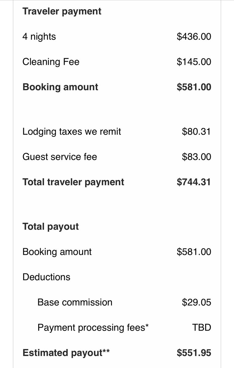 Pepperoni_Pizza's tweet photo. Friendly reminder that this system sucks for host and guest, @vrbo. Focus on customer experience. https://t.co/eKkzMV8W37