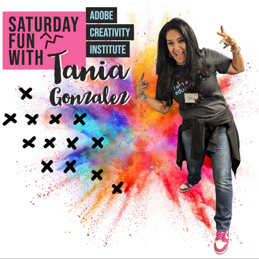 We had a FABULOUS day of #AdobeEduCreative learning with the amazing <a href="/MrsTGonzalez/">Tania Gonzalez 🍎M Ed</a> at Fort Worth ISD. Thank you for all your great tips and style.  
#friedfan #friedtechlearns