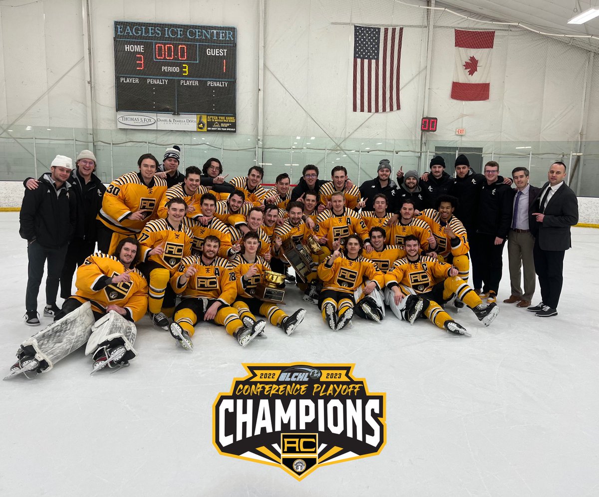 AdrianMD1Hockey's tweet image. 2023 GLCHL PLAYOFF CHAMPIONS. #C2E #W2D #2of4