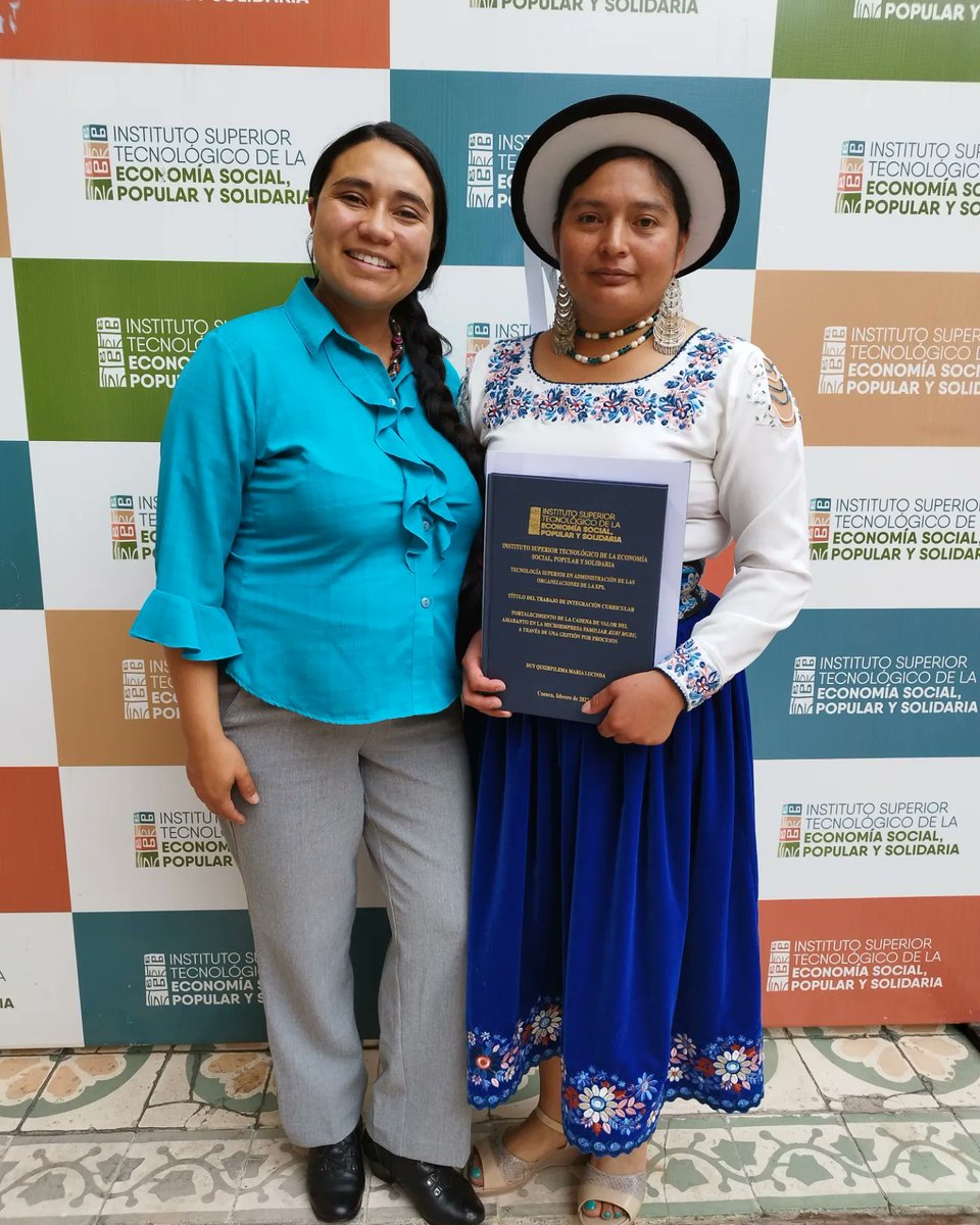 ISTEPS_ec's tweet photo. #OrgulloISTEPS
¡Estamos de celebración! 🥳

Los primeros 9 estudiantes de las carreras de Administración de las Organizaciones de la Economía Popular y Solidaria, y Gestión de las Finanzas Populares y Solidarias defendieron sus trabajos de titulación.👏

#SéParteDelISTEPS https://t.co/kvFsvfvmgg