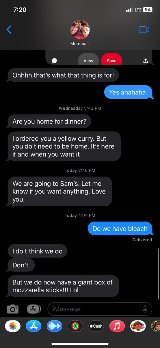 Summary of what it’s like living with my mom
