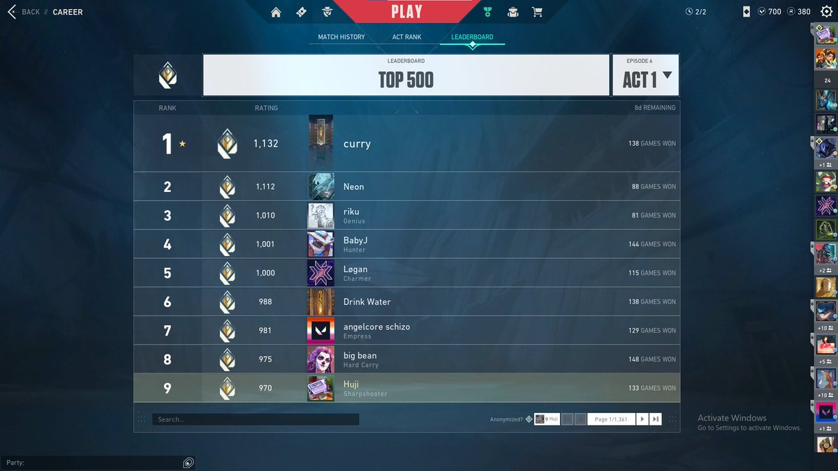 Front Page Valorant in the MOST competitive act in Valorant! #blessed #signmesentinels