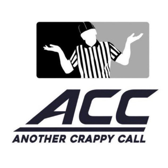 BullCityCane's tweet photo. This is one of those @DukeMBB vs @theACC Officials kinda games. And @HokiesMBB is just along for the ride. #DUKEvsVT #Duke #VaTech https://t.co/AMr3vsXw4m