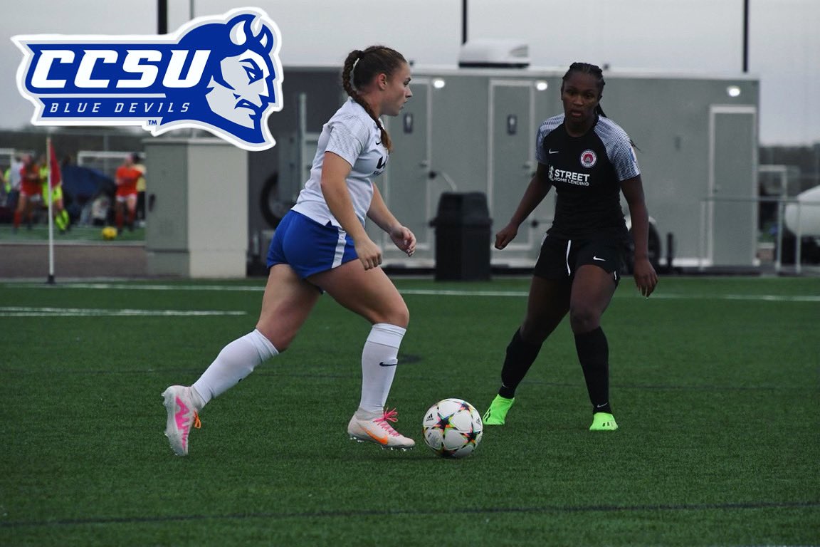 TaylorYepes's tweet photo. I’m excited to announce my verbal commitment to play D1 soccer, and continue my academic career at CCSU!! I want to thank my family, friends, coaches, and teammates who have helped me get to where I am today!!💙🤍 #rollbluedevils
@CCSUSoccer https://t.co/eIcC4ai9Na