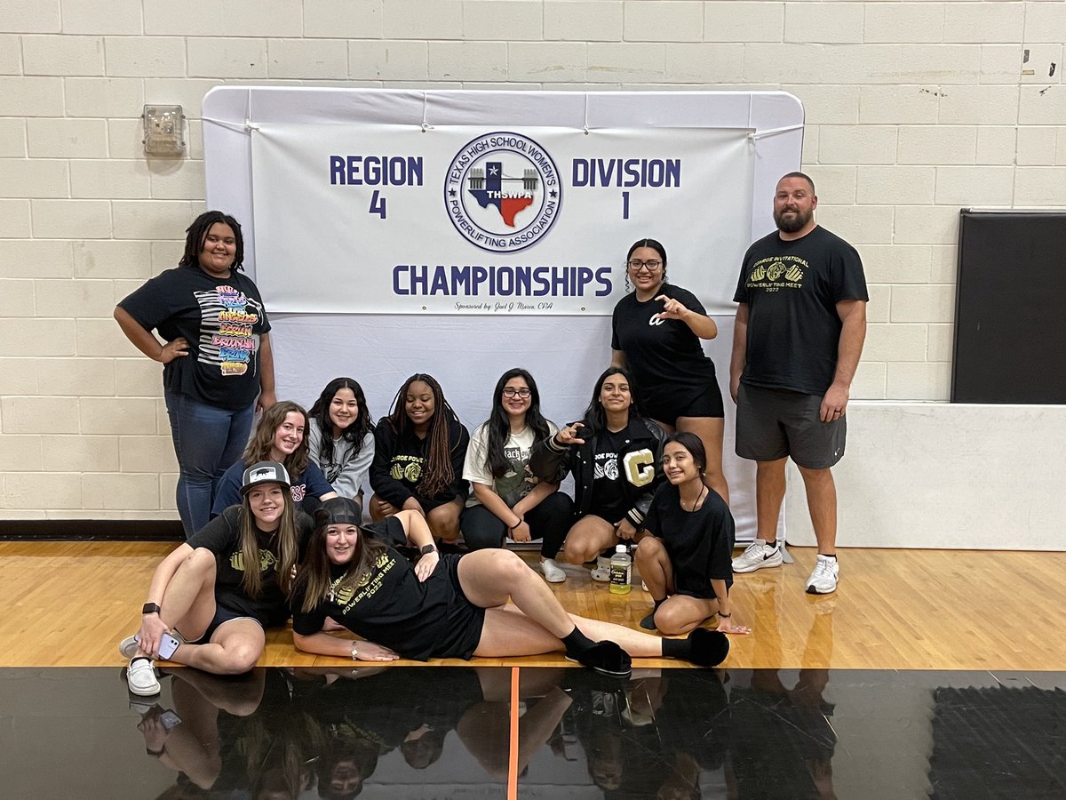 ConroePower's tweet image. 3rd place 🥉 Girls Team at the THSWPA Regional Meet! 🚨Aubrie Devine, Ruth Lacayo, Jayden Crowell, and Kaylee Castillo are moving on the STATE MEET!