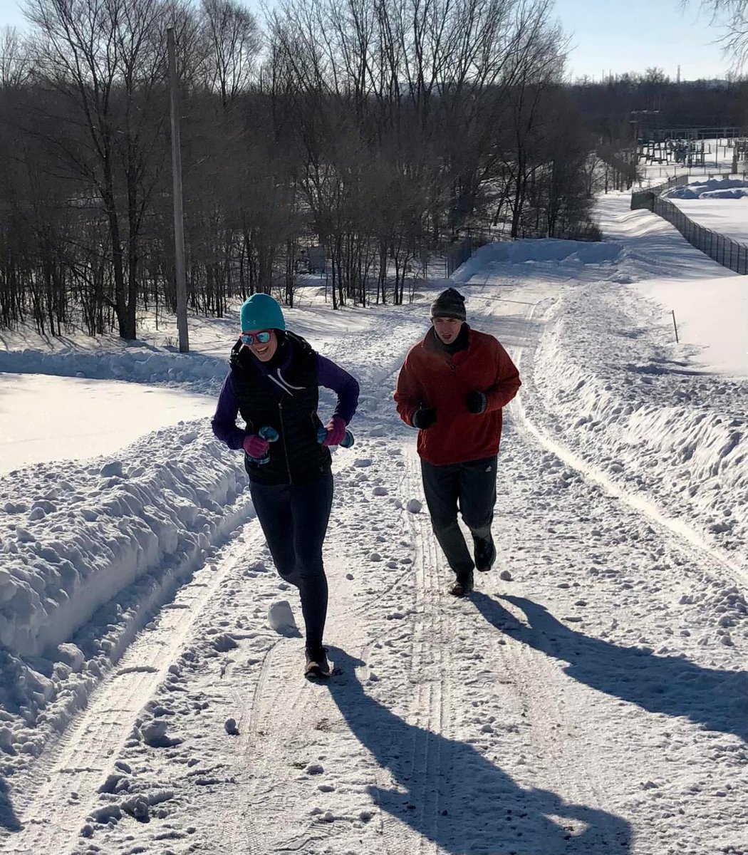 CoachMatheson's tweet image. -10* wind chill didn’t stop Courthouse Lake (@9EverySaturday) @parkrunUSA in Chaska, MN!

Shout out to #Aquaphor for protecting my face!
