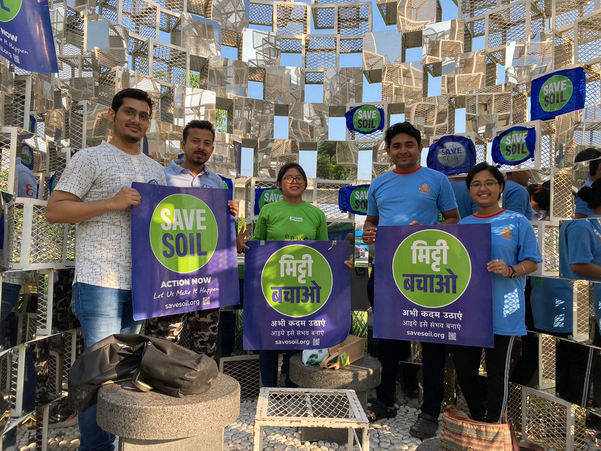 lipisori's tweet image. The day has arrived and the Walk will start soon. Soil is the only solution to every next issue. Let&apos;s #SaveSoil and make it happen. #ConsciousPlanet @cpsavesoil @Richa36640647 @Navajyoti_B @Savesoilandlife @guptaankit_1 @bkmsmv @save_soil_1 @ManuranjanGog18 @Surendr52247488