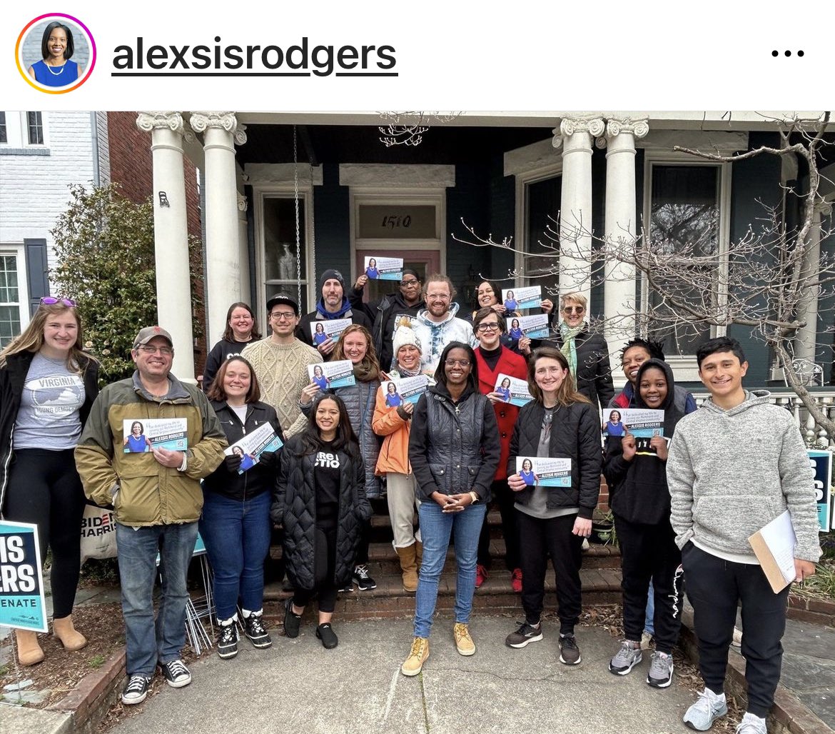browncolleen's tweet photo. #FiredUp and ready for the 9th District Senate Race tomorrow 

#TeamAlexsis @aerodgers for Senate! https://t.co/nVjRU2QEcl
