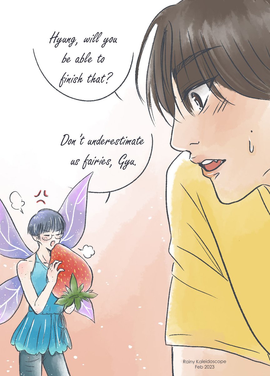 rainykalei's tweet photo. Human MG 🧍‍♂️ x  Fairy WW🧚‍♂️ Pt.3
more dumps of this AU :D

#미넌 
#민원 
#minwon https://t.co/Xj03AyEJgp