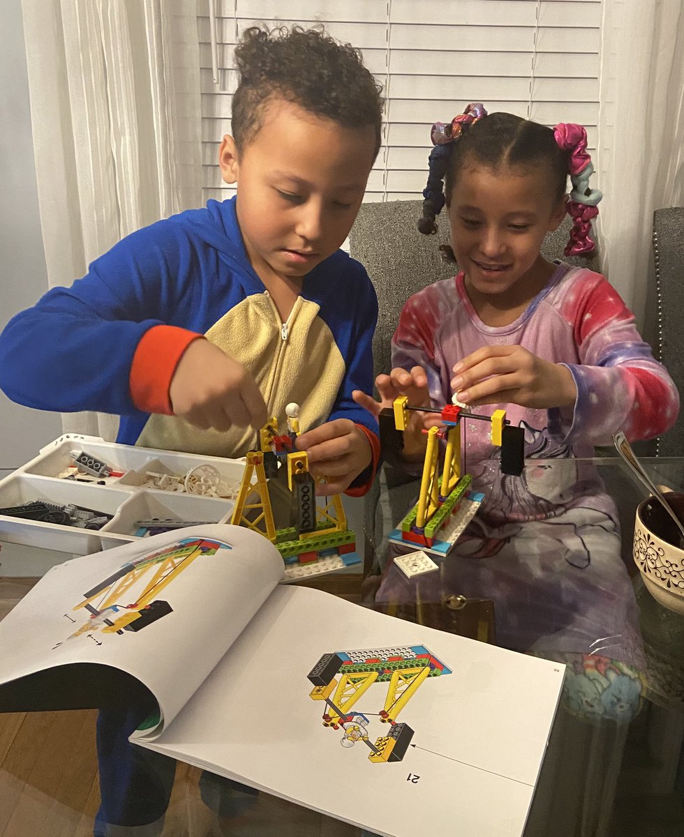 These two love Lego Club Thursdays! #gombertgators
