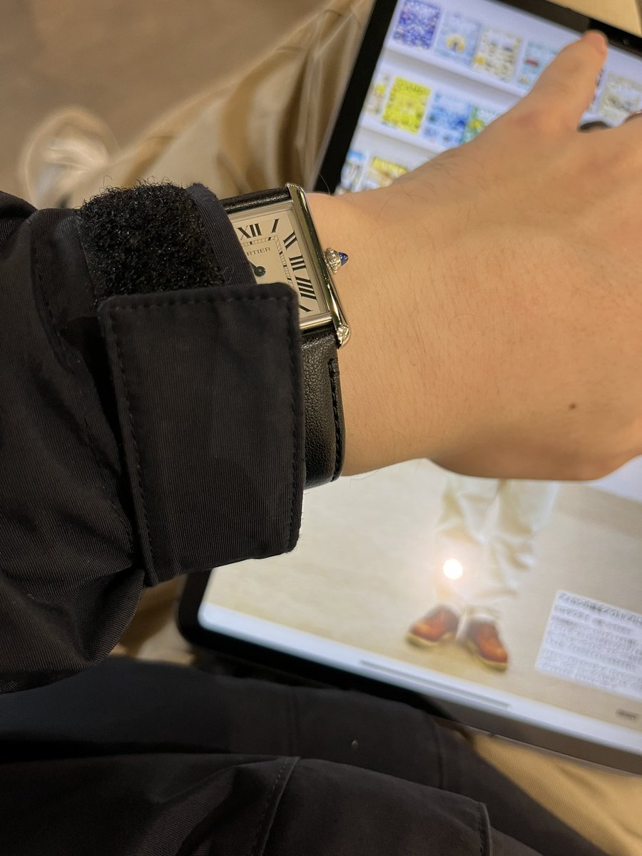 gadg3t2's tweet photo. マウンテンパーカーだけどカルティエのタンクをつけて外出
どんな服装でも合ってる。はず…
#Cartier #tankmust #northface https://t.co/oepmZxW9HX