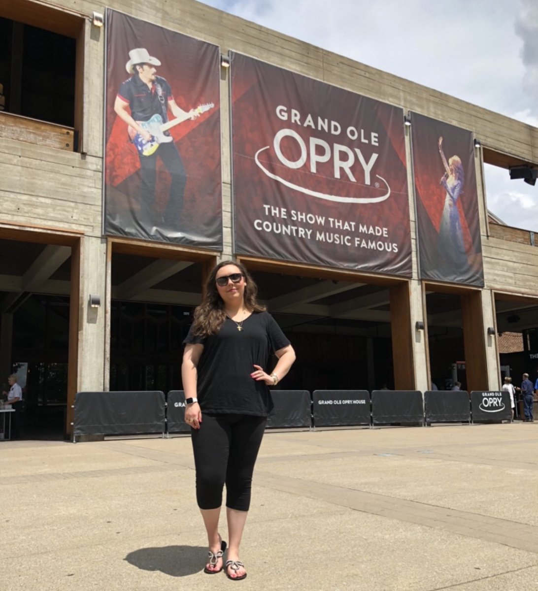 Watching <a href="/opry/">Grand Ole Opry</a> LIVE on <a href="/CircleAllAccess/">Circle All Access</a> tv tonight in the Kleha house with Matt, my parents and Tasha. Working hard to stand in that circle one day. We can’t wait to be back in our favorite city ❤️🎶 #OpryLive