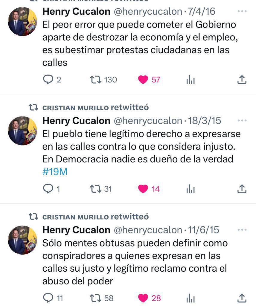 FabricioRon6's tweet photo. Tenias que borrar estos tuits antes de asumir @henrycucalon ! Somos esclavos de nuestras palabras ! https://t.co/OTJGyA892u