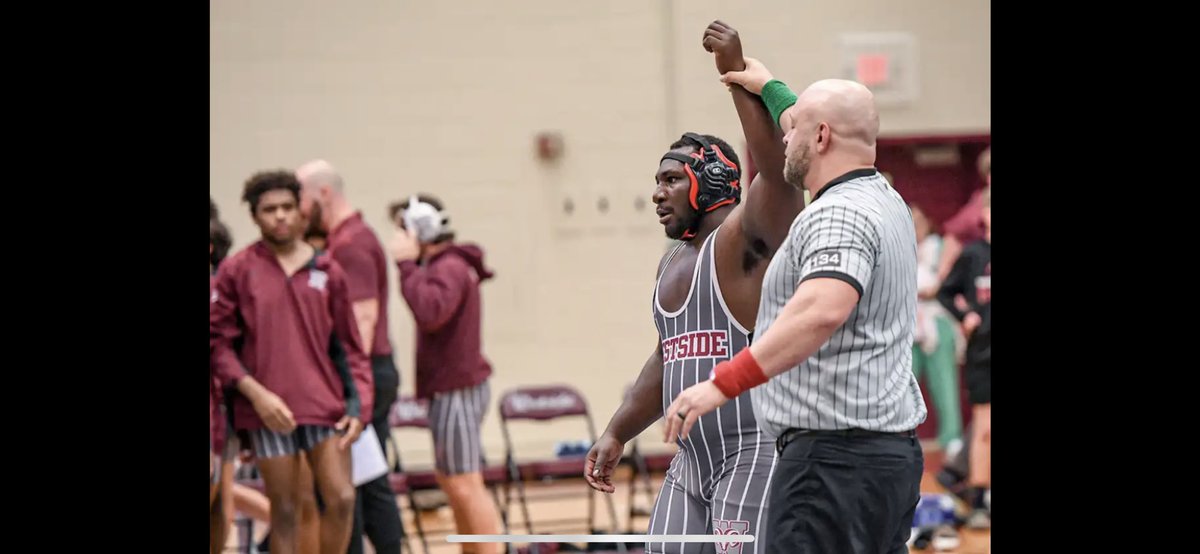 Senior Heavyweight Dylon Gray caps off a great season with a 3rd place finish at the 4-A State Tournament!