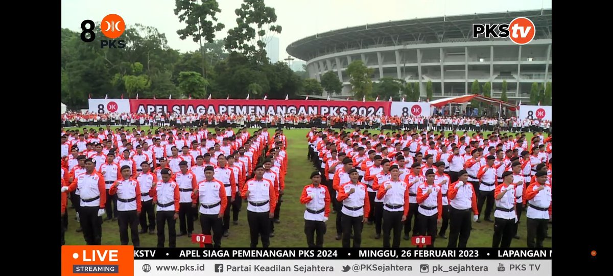 charesa1703's tweet photo. #ApelSiagaPKS
#pksmenangbersamarakyat 
#pksmenangbersamarakyat2024
#apelsiagapemenanganpks2024 https://t.co/9kOGQF1BVc