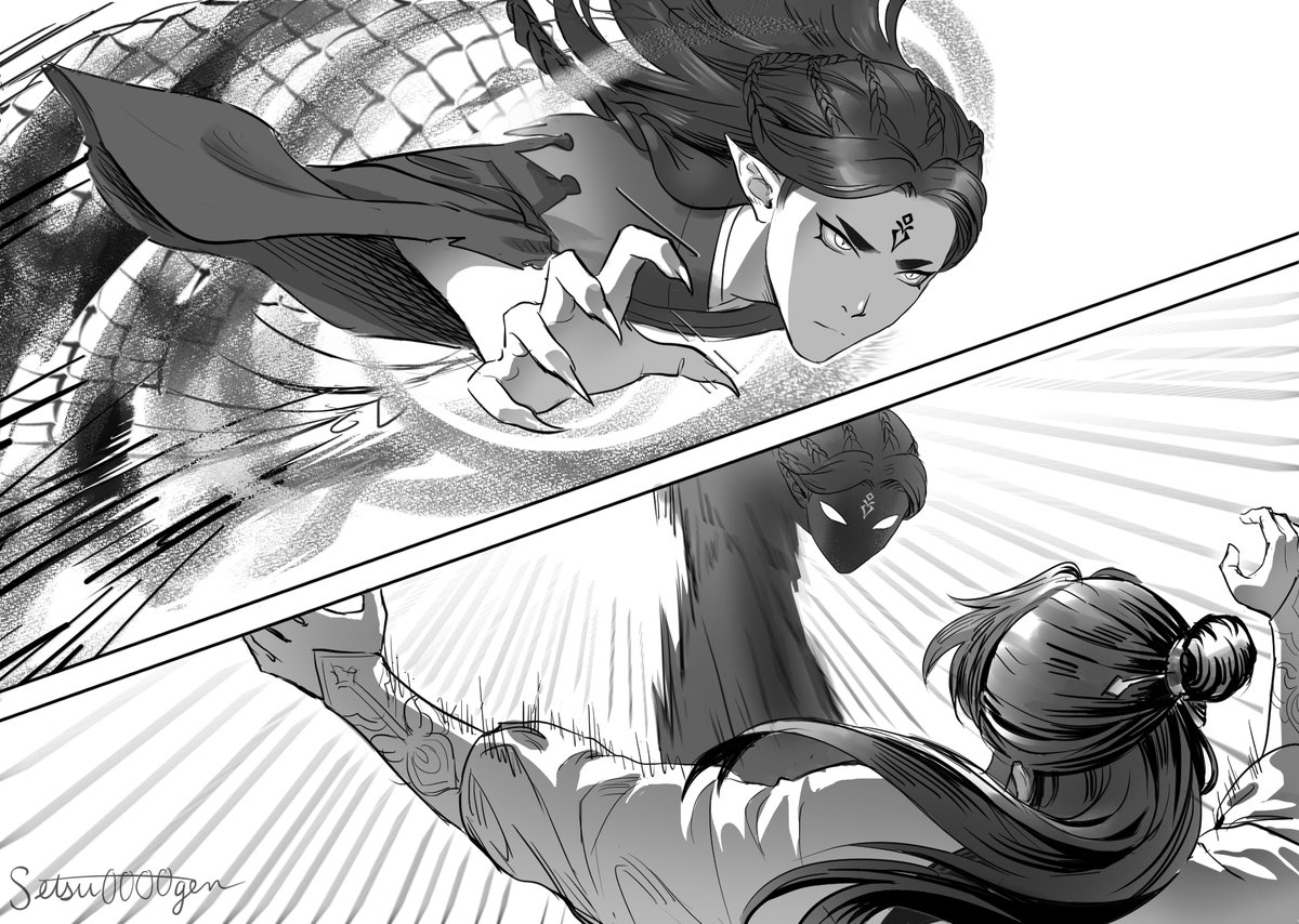 Setsu0000gen's tweet photo. GYX/ZZL #svsssrpweek2023 comic chapter 1 part 2
#SVSSS https://t.co/STue9j00pU