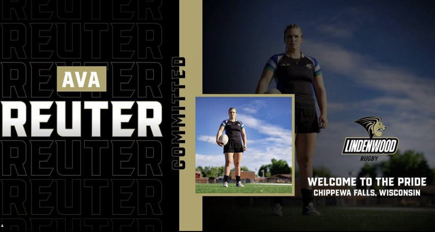 CONGRATULATIONS to Girls Varsity Senior Ava Reuter for signing on to play D1 rugby at the current national champions, <a href="/LUWomensRugby/">Lindenwood Rugby</a>. Ava will be the 4th Lion out of our Eagan Rugby program, and 1st to join the women's team. Our favorite signing quote: "I love hitting hard!"