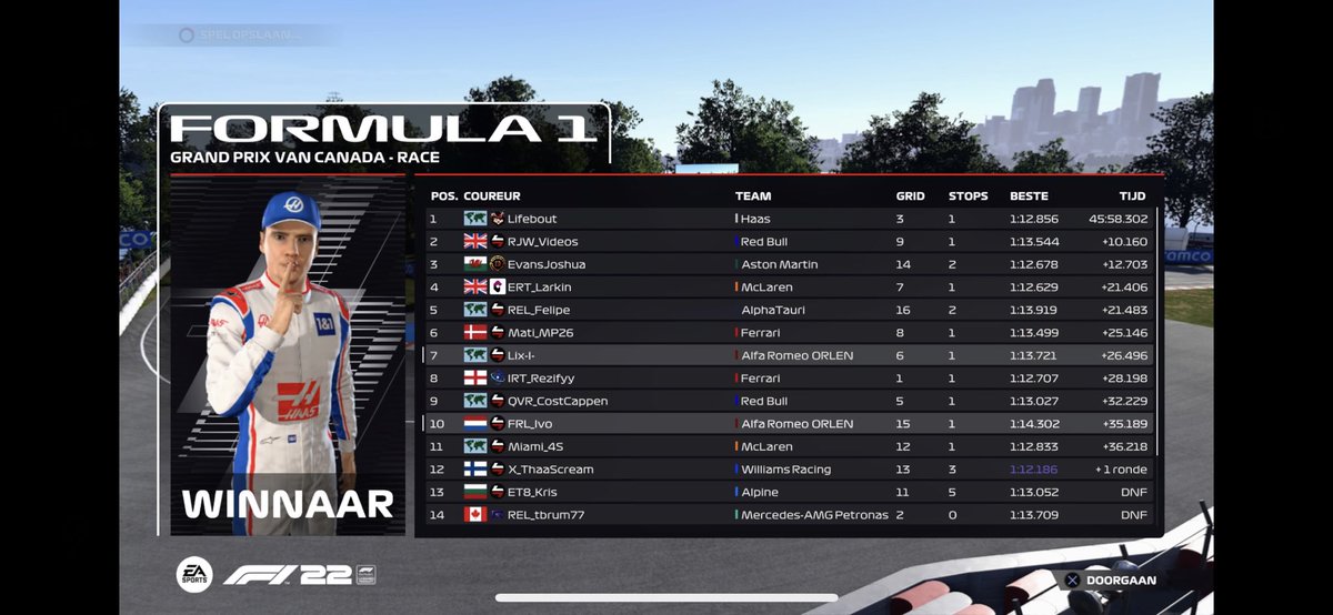 P10 in <a href="/LeagueOfEurope/">League of Europe</a> Div 2 | No Assist| started p15  the start was decent picked up A few places at the beginning I was in the midfield I followed them good then lap 5 sc had go to the hards and make it till the end in the end p10 not bad second race with no assist #keepushing
