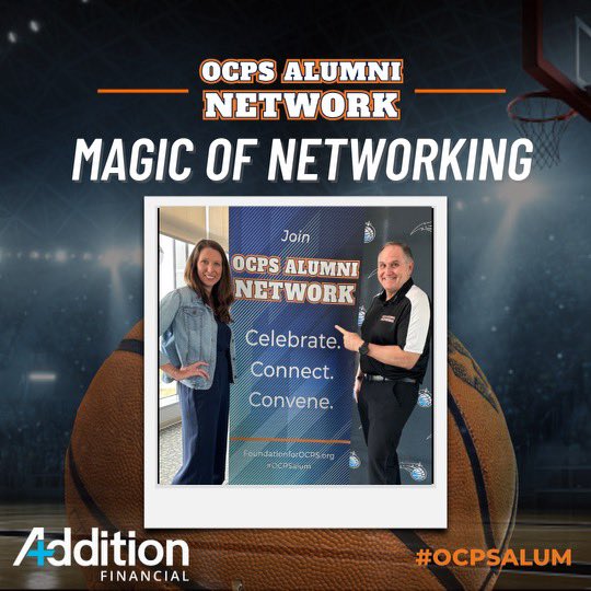 Scott Howat (@scotthowat1) on Twitter photo The Howats are so excited about the #OCPSALUM Networking event! Proud <a href="/WPHS_OCPS/">Winter Park High Sch</a> Alumni #Classof1987!
Thank you <a href="/OrlandoMagic/">Orlando Magic</a> and <a href="/theadditionfi/">Addition Financial</a> for your amazing partnerships! Go Magic! <a href="/OCPSnews/">ocpsnews</a> <a href="/Fdn4OCPS/">Foundation for OCPS</a> <a href="/DommerichES/">Dommerich Elementary</a> The Howats are so excited about the #OCPSALUM Networking event! Proud <a href="/WPHS_OCPS/">Winter Park High Sch</a> Alumni #Classof1987!
Thank you <a href="/OrlandoMagic/">Orlando Magic</a> and <a href="/theadditionfi/">Addition Financial</a> for your amazing partnerships! Go Magic! <a href="/OCPSnews/">ocpsnews</a> <a href="/Fdn4OCPS/">Foundation for OCPS</a> <a href="/DommerichES/">Dommerich Elementary</a>