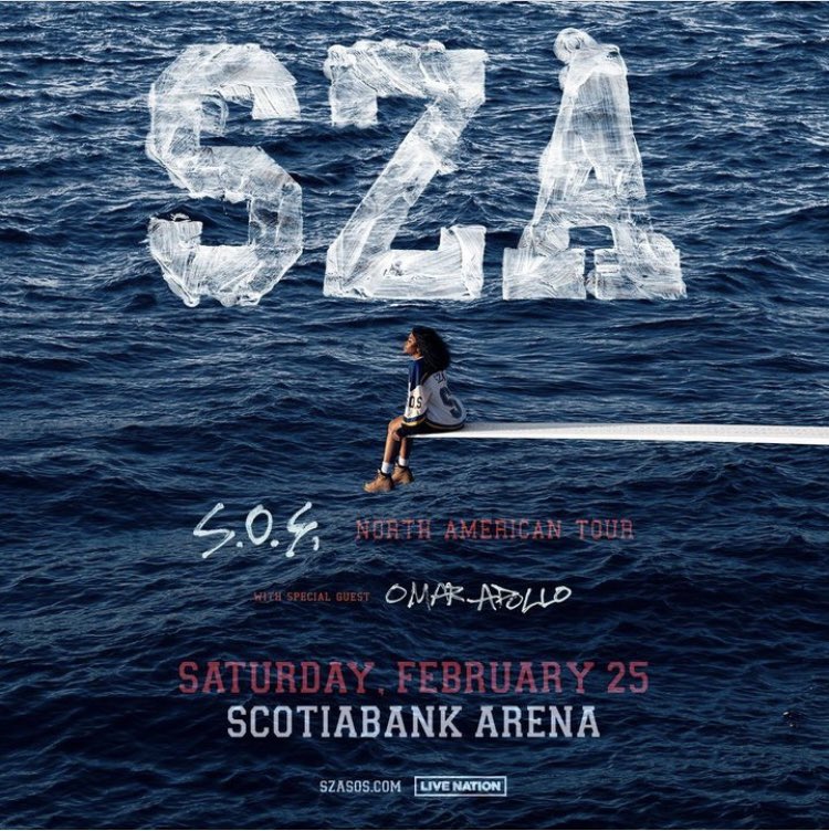 Tonight Toronto Canada <a href="/sza/">SZA</a> <a href="/LiveNation/">Live Nation</a>