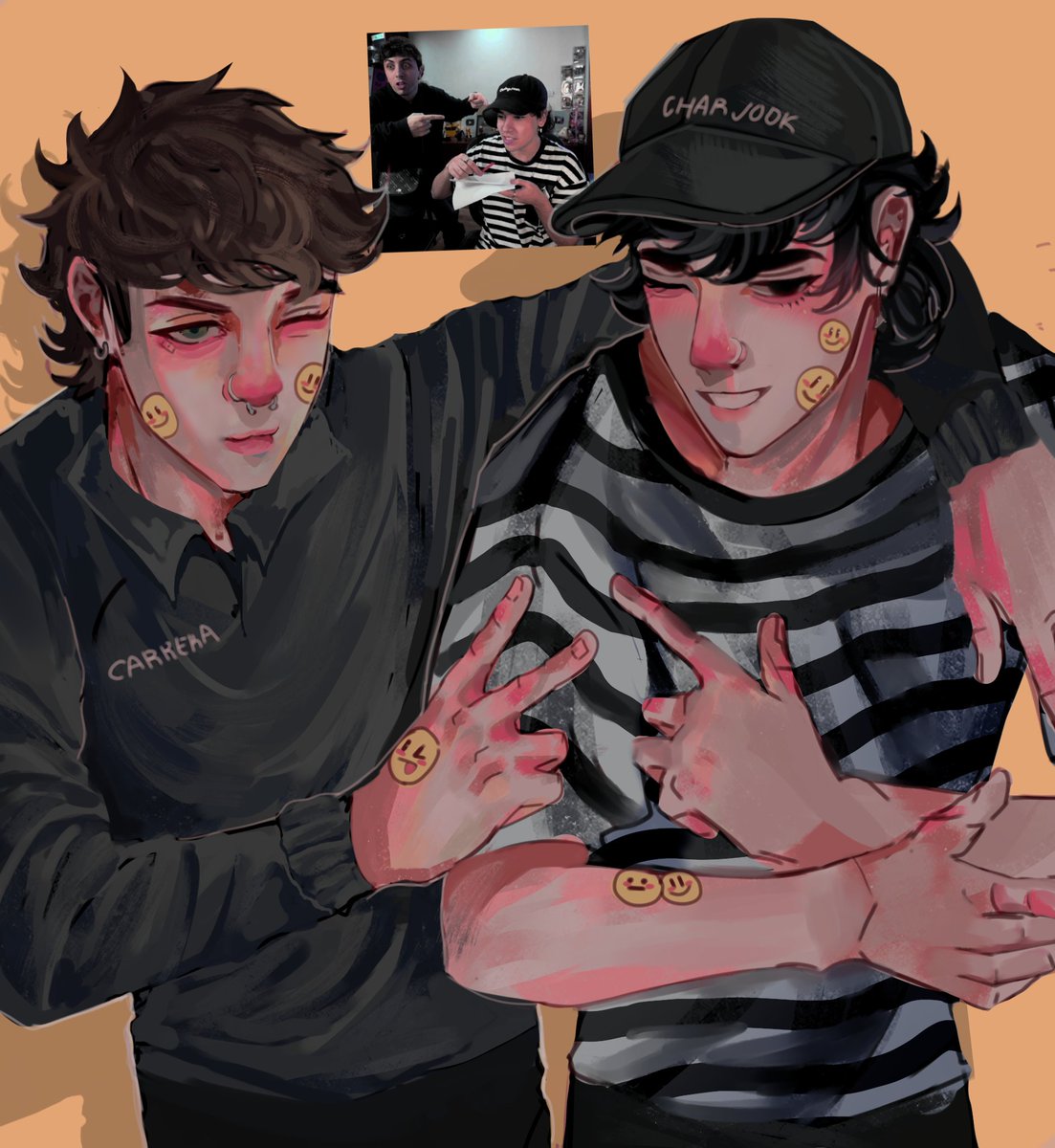 Fanart carre y spreen 🤜🤛
#spreenfanart
#Carreraaa #carrerafanart #drawing