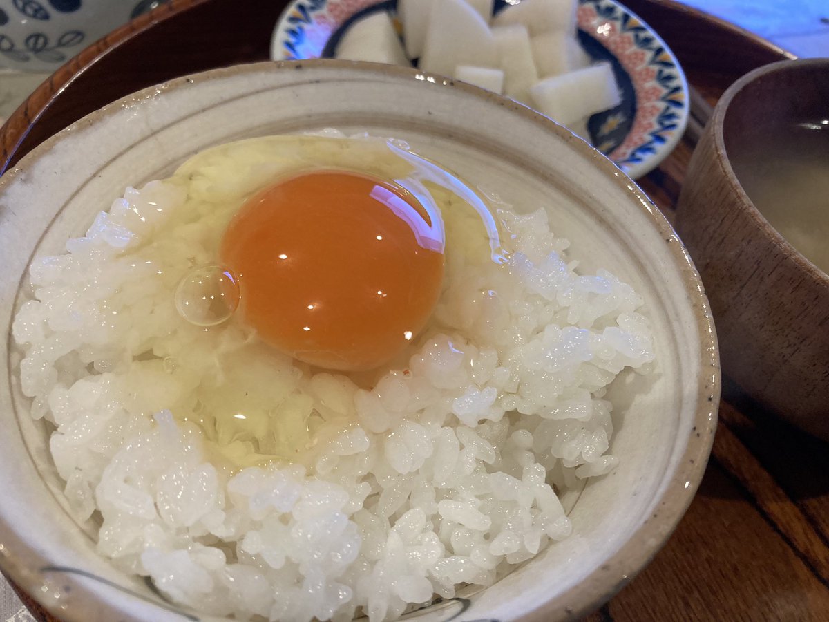 hamacham1's tweet photo. 朝のTKG！ https://t.co/bFP81r95KQ