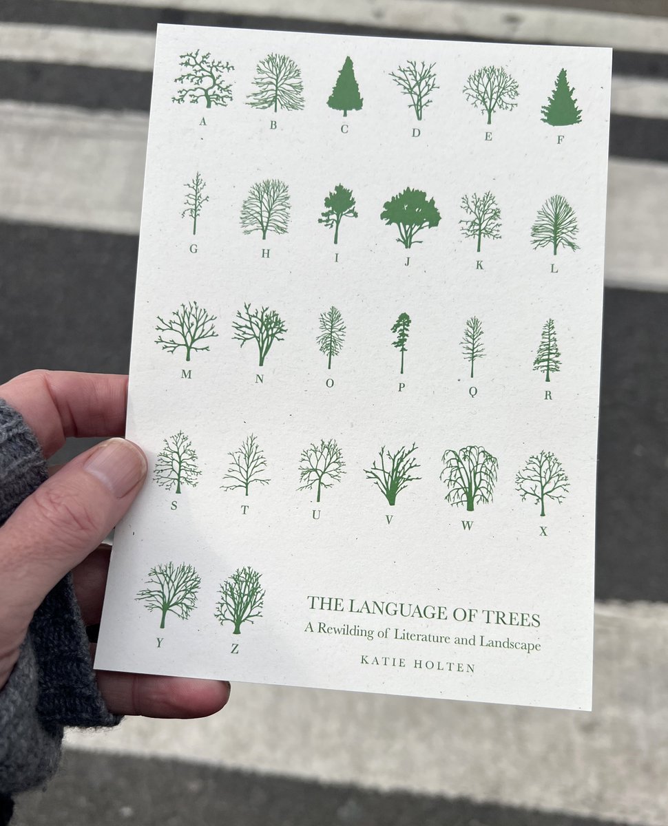 katieholten's tweet photo. The team @Tin_House told me that my book might arrive next week! 😲😭🥳  So I'm printing a little THANK YOU card for all the amazing contributors. It's a chubby bookmark with a handy key to THE LANGUAGE OF TREES 🌱 https://t.co/49wbBkPRxG