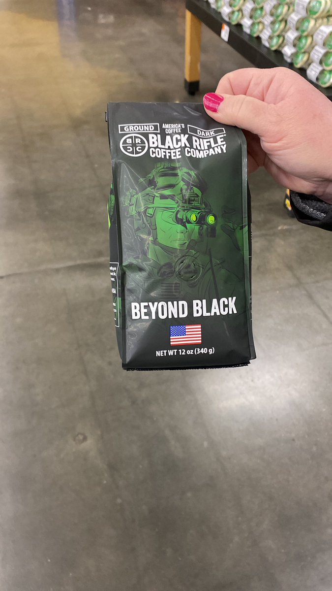 The universe is showing signs of major improvement! Found this in the wild at Walmart!!! Never thought I’d see the day <a href="/blckriflecoffee/">Black Rifle Coffee</a>