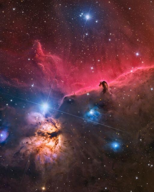 maiz_julio's tweet photo. IC434 Horsehead and Flame Nebula in Orion by curtismorgan https://t.co/xU2VI4FGCQ https://t.co/cer5WhWrtX