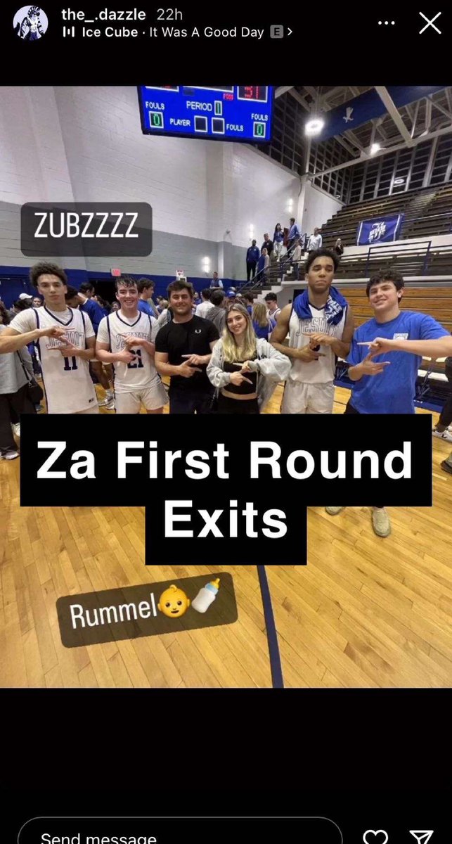 first round exits whoooo?? could never be us🤣🤣#firstroundexits maybe next year🤷🏻‍♂️🤷🏻‍♂️
