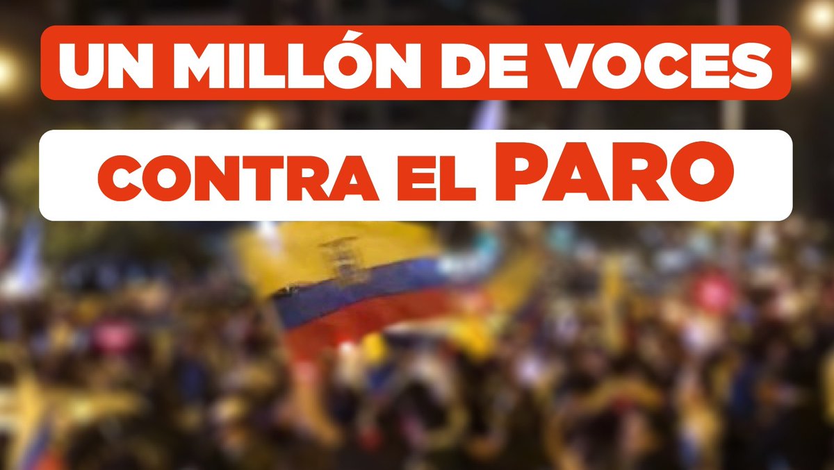 LaPatriotaEcu's tweet photo. Vamos a frenar el Paro. En paz, sin violencia. Solo siendo ciudadanos. No es el viejo oeste. No violencia. Solo pidamos paz, diálogo, busquemos soluciones. La violencia nunca solucionó nada. Somos un millón de voluntades, para decirle a IZA que no queremos violencia, ni PARO. https://t.co/lKR6MmDXqv