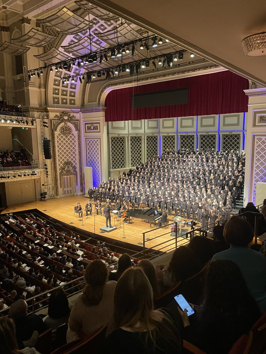 Wonderful day in Cincinnati! So proud of our Stewarts Creek students for performing in the ACDA National Honor Choirs!